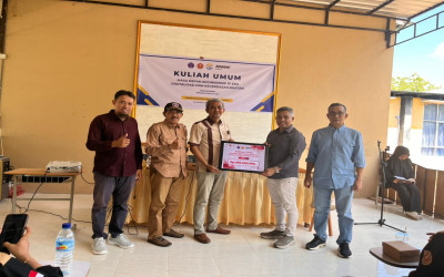 PT Amman Mineral Serahkan Bantuan Rp300 Juta untuk Fakultas Teknik UNSA