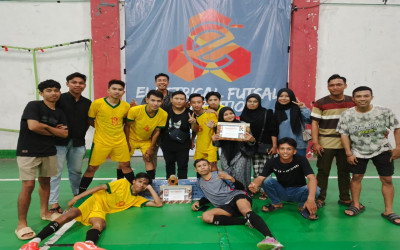 Fakultas Teknik Berhasil Mendapatkan Juara 2 dalam ELECTRICAL FUTSAL COMPETITION